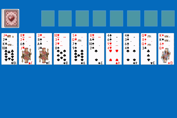 Forty Thieves Solitaire 1